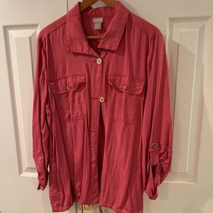 Chico’s Spring Drawstring Jacket